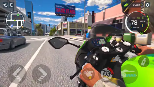 Real Moto 3D Driving Game 4