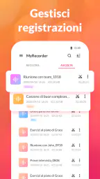 Registratore e memo vocali 4