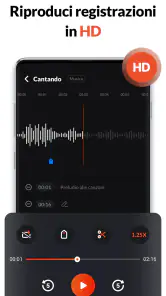 Registratore Vocale & Audio screenshot