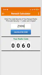 Renault Codice Radio 3
