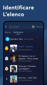 Riconoscere Brani - Find Songs screenshot