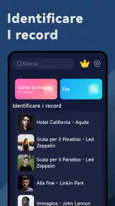 Riconoscere Brani - Find Songs screenshot