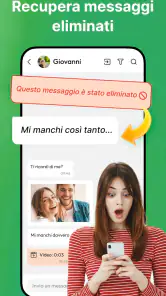 Ripristina messaggi eliminati screenshot