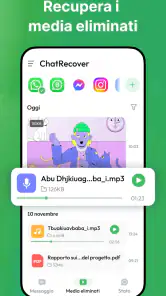 Ripristina messaggi eliminati screenshot