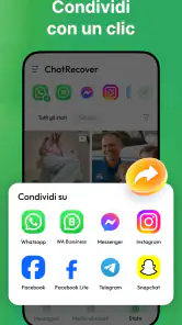 Ripristina messaggi eliminati screenshot