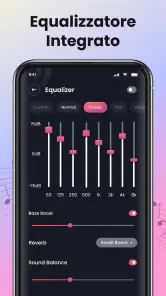 Riproduci brano Lettore musica screenshot