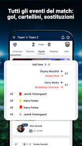 Risultati Calcio in Diretta screenshot