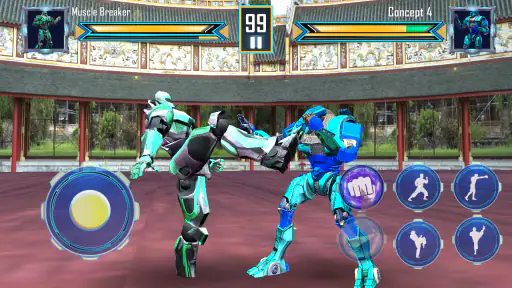 Robot Fighting: Kung Fu Karate 4
