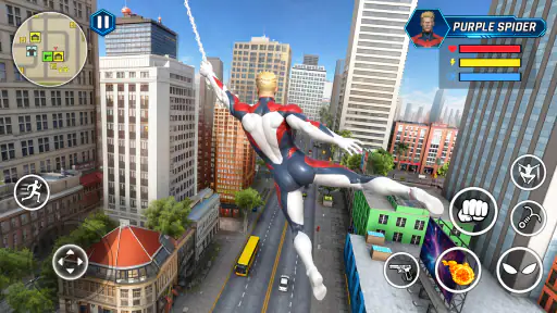 Rope Flying Hero Prime 2