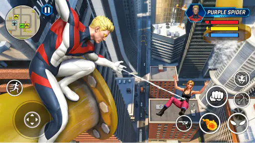 Rope Flying Hero Prime 5