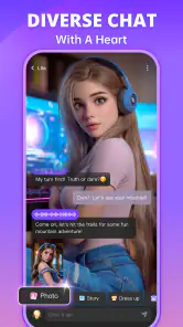 Rosytalk: AI Character Chat screenshot