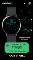 S4U Midnight Blue - watch face 8