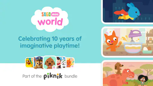 Sago Mini World: Kids Games 1