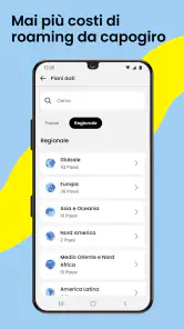 Saily: eSIM per Viaggiare screenshot