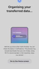 Samsung Smart Switch Mobile screenshot