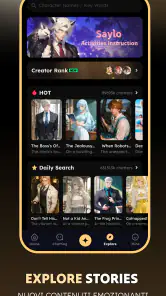 Saylo: Chat AI e Personaggi screenshot