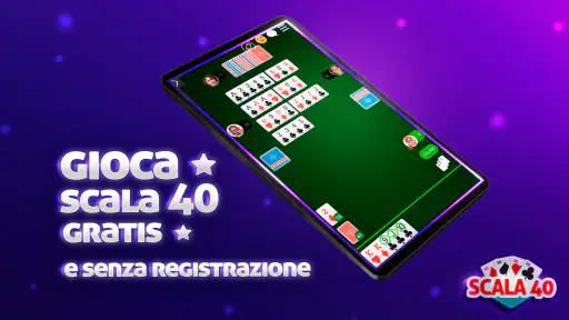 Scala 40 Online - Gioco Carte 1