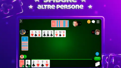 Scala 40 Online - Gioco Carte 8