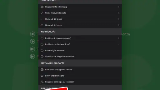Scala 40 Online o in Solitario 8