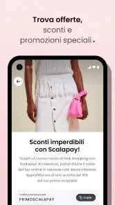 Scalapay | Shopping a rate screenshot