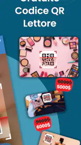 Scanner e generatore codici QR screenshot