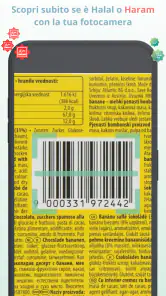 Scanner Halal e additivi haram screenshot