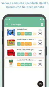Scanner Halal e additivi haram screenshot