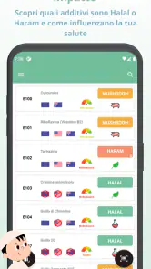 Scanner Halal e additivi haram screenshot