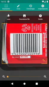 Scanner QR e codici a barre screenshot