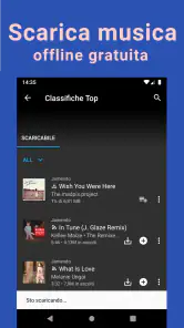 Scaricare musica illimitata screenshot