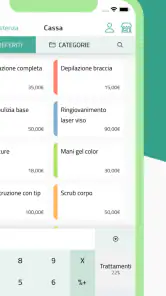Scontrina - Scontrino dall'app screenshot