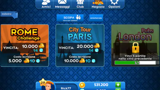 Scopa Online - Gioco di Carte 5