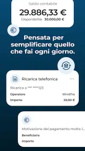 SCRIGNObps mobile banking screenshot