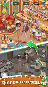 Seaside Escape®: Merge & Story screenshot