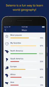 Seterra Geography screenshot