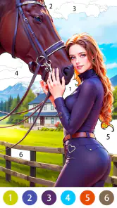 sexy gioco da colorare screenshot