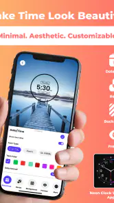 Sfondo Orologio: Data e Ora screenshot