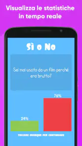 Sì o no screenshot