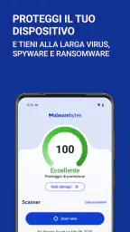 Sicurezza mobile Malwarebytes 5