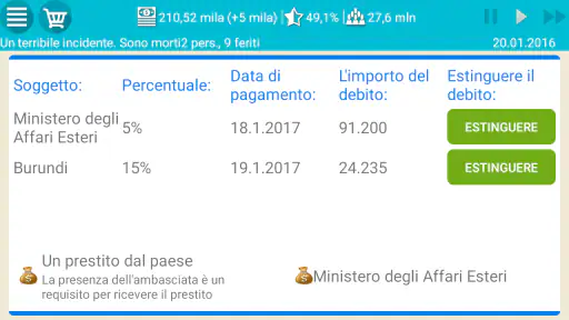 Simulatore del Presidente Lite 6