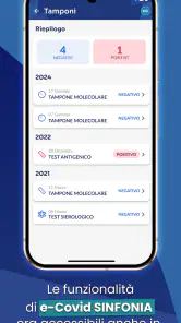 SINFONIA Salute screenshot