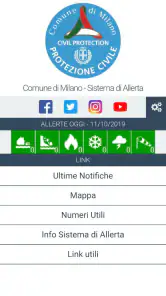Sistema di Allerta Protezione  screenshot