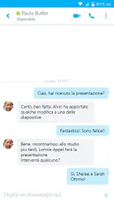 Skype for Business for Android screenshot