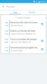 Skype for Business for Android screenshot