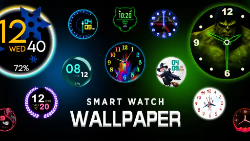 Smart Watch - Clock Wallpaper 1