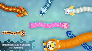 Snake.io - Bei giochi Sfide.io screenshot