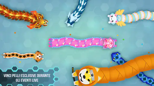 Snake.io - Bei giochi Sfide.io 3