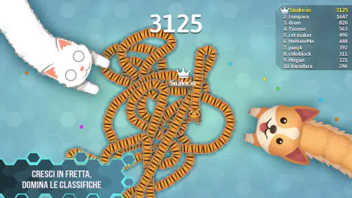 Snake.io - Bei giochi Sfide.io 4