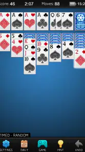 Solitaire screenshot