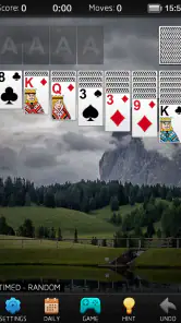 Solitaire screenshot